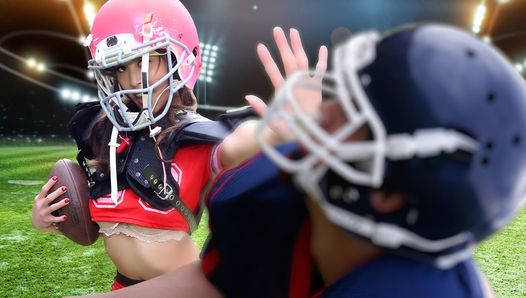 Busty Petite Asian Football Player Alexia Anders Gets Sweaty With Her Hunk Boyfriend – Exxxtra Small