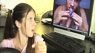 Watching Porn And Jerking Off